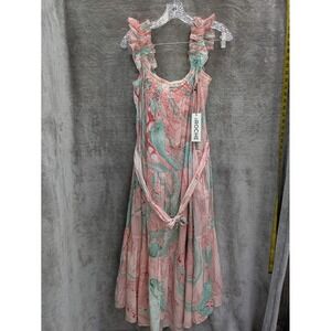 St Roche Dress Women's 4‎ Modern Artisan Free Spirited Sustainable Rowen Marbled